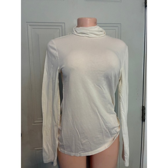Sonoma Tops - Turtleneck White Sonoma Blouse